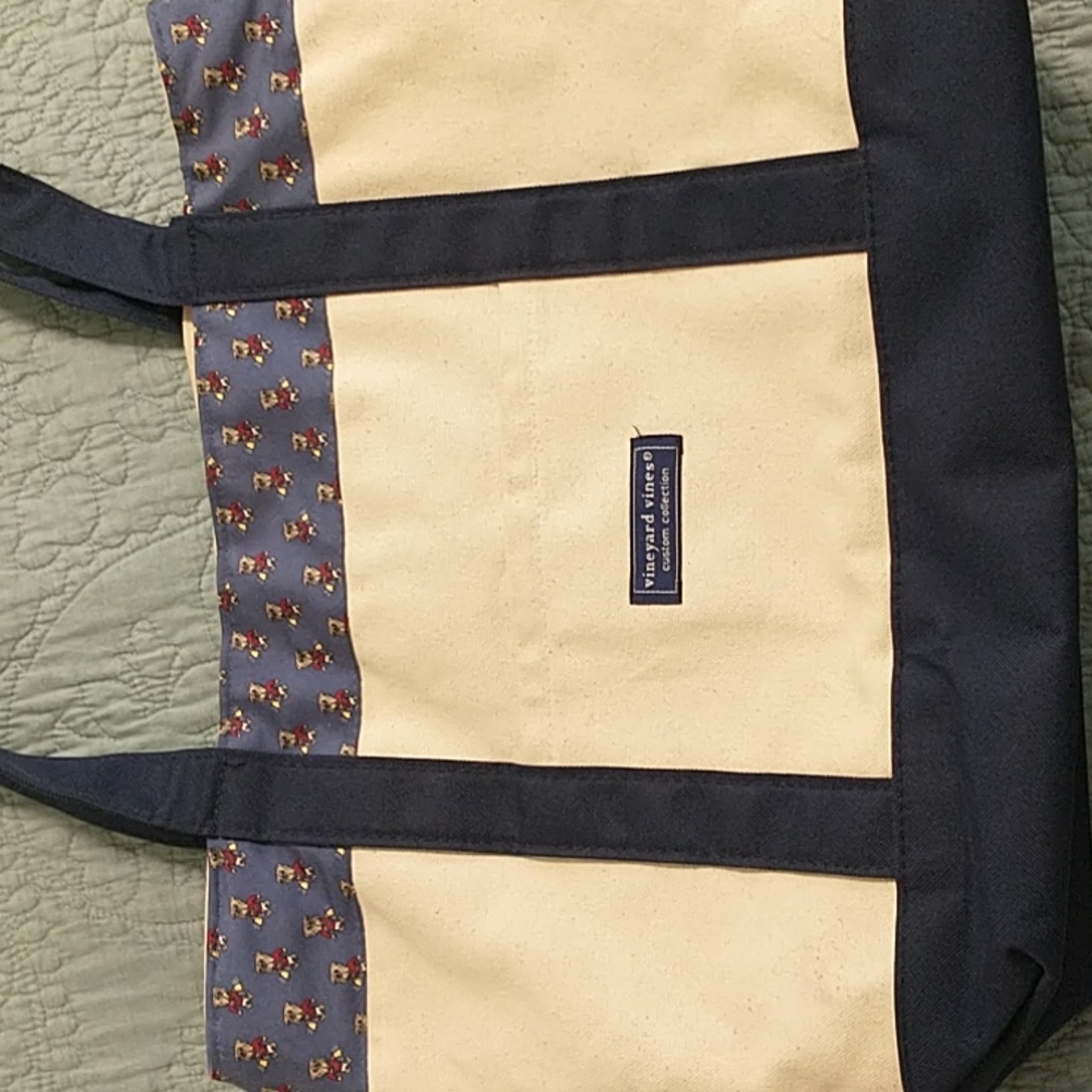 Vineyard Vines MSU Bulldogs Tote